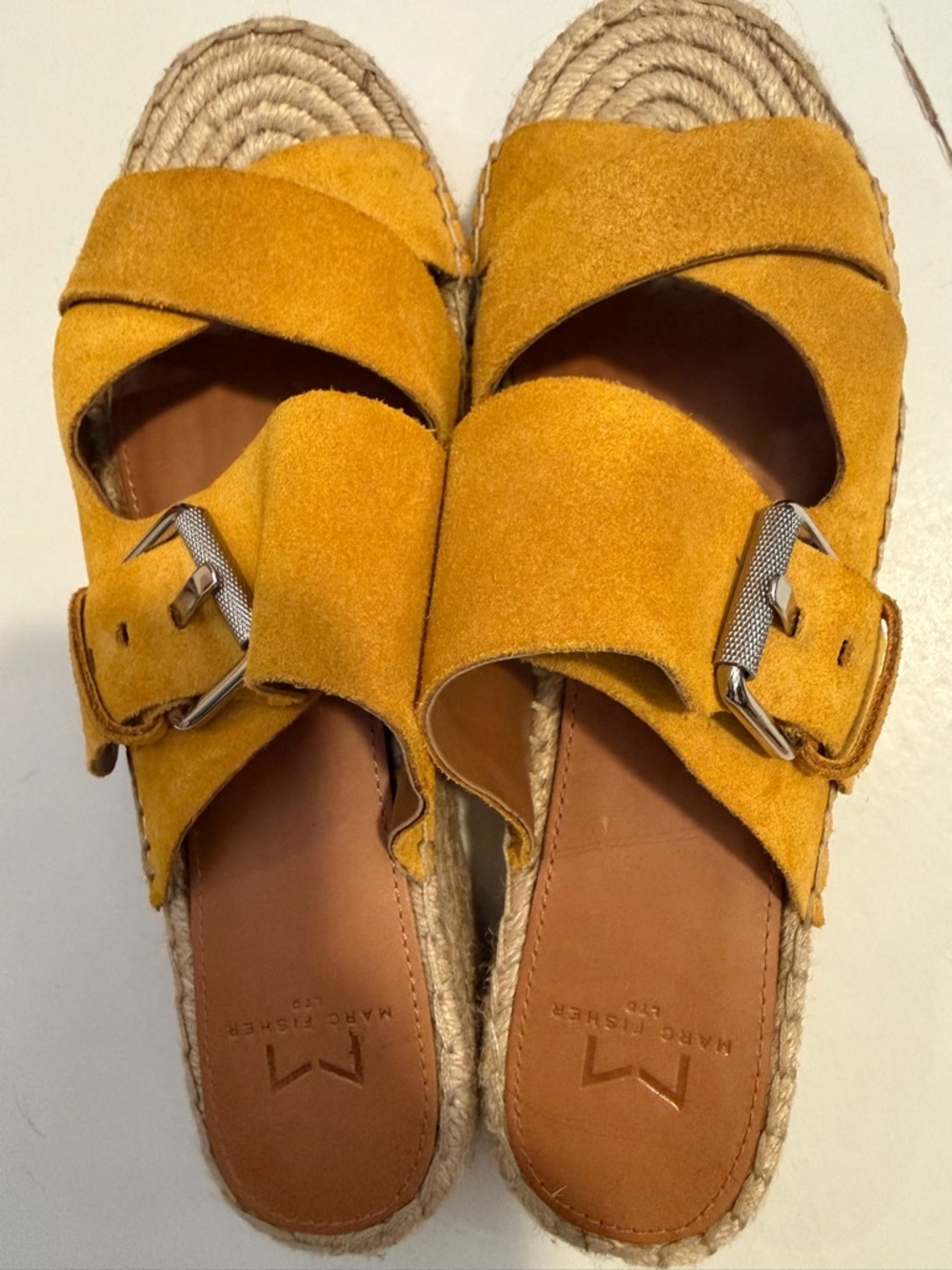 Marc Fisher Ltd espadrille sandals sz 7.5